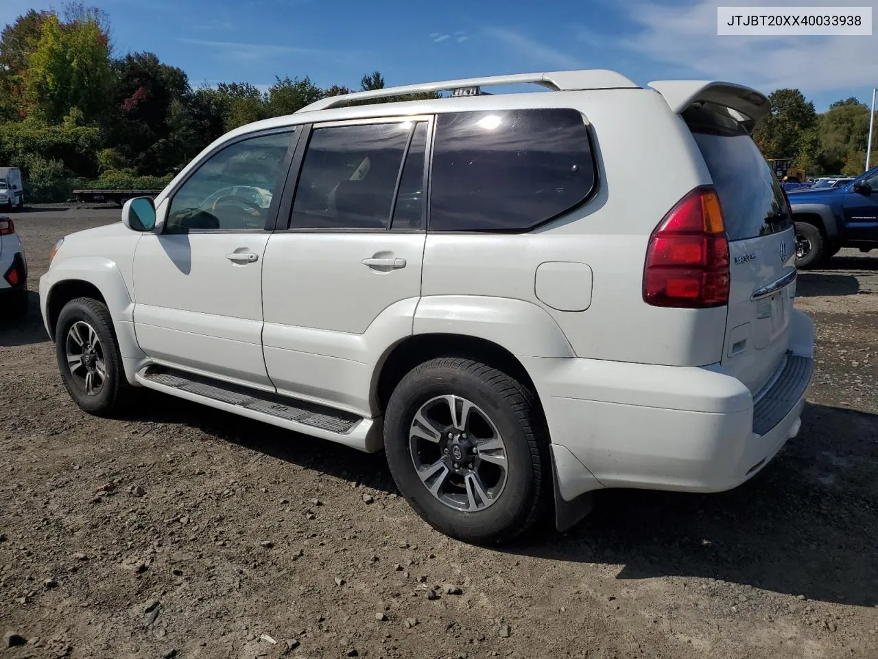 2004 Lexus Gx 470 VIN: JTJBT20XX40033938 Lot: 70871164