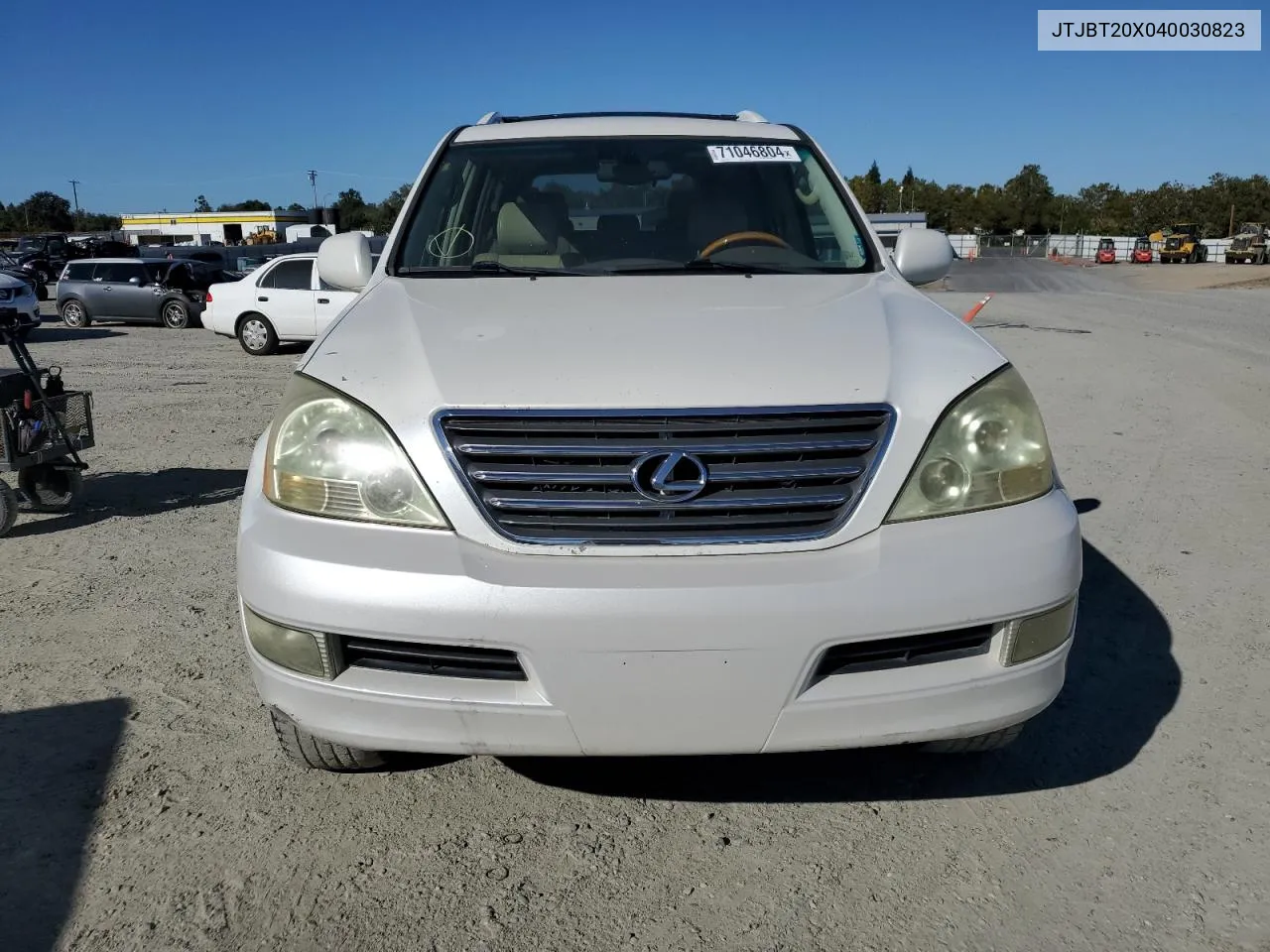 2004 Lexus Gx 470 VIN: JTJBT20X040030823 Lot: 71046804