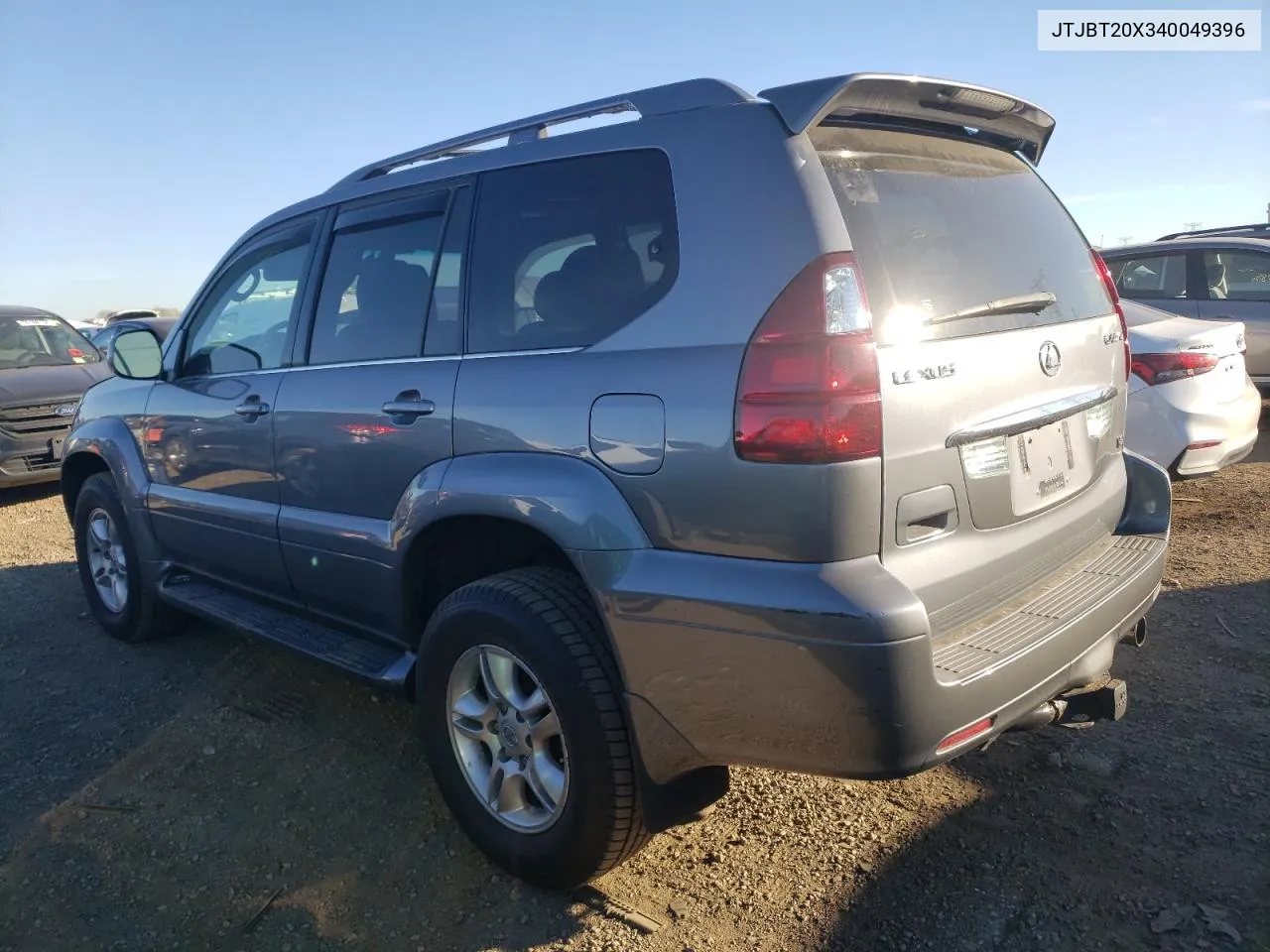 2004 Lexus Gx 470 VIN: JTJBT20X340049396 Lot: 76105714