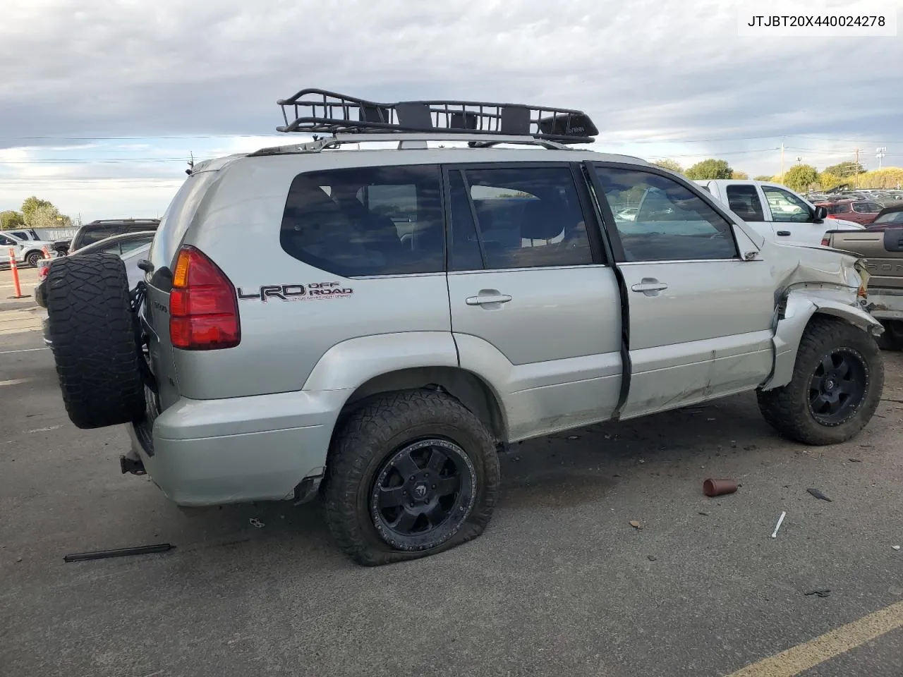 2004 Lexus Gx 470 VIN: JTJBT20X440024278 Lot: 76625164