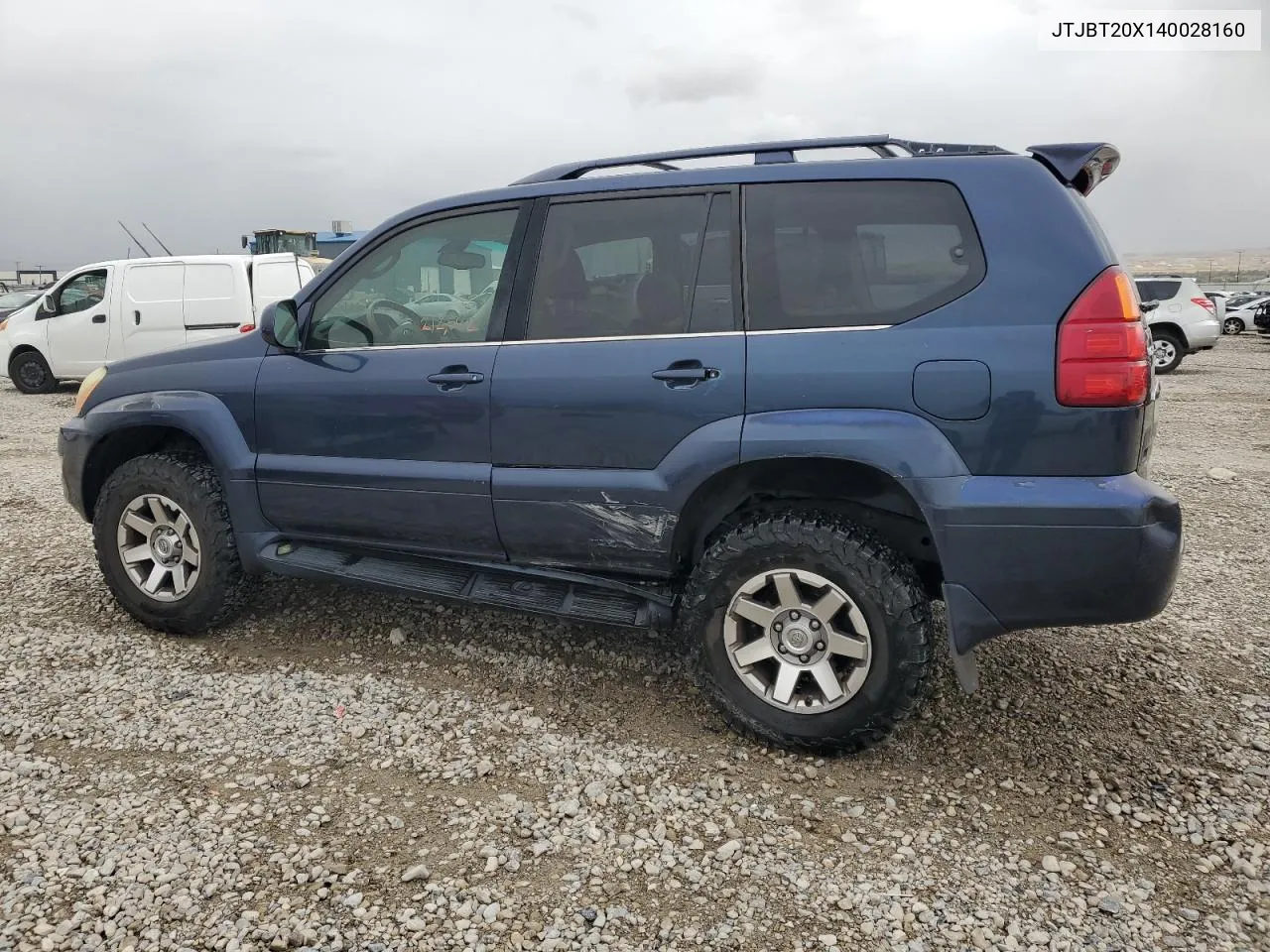 2004 Lexus Gx 470 VIN: JTJBT20X140028160 Lot: 77499814