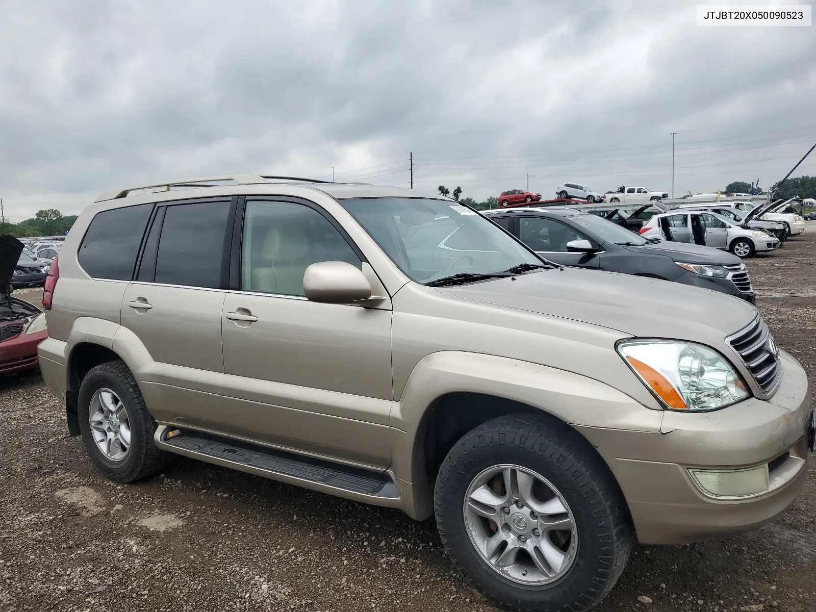 2005 Lexus Gx 470 VIN: JTJBT20X050090523 Lot: 67279684