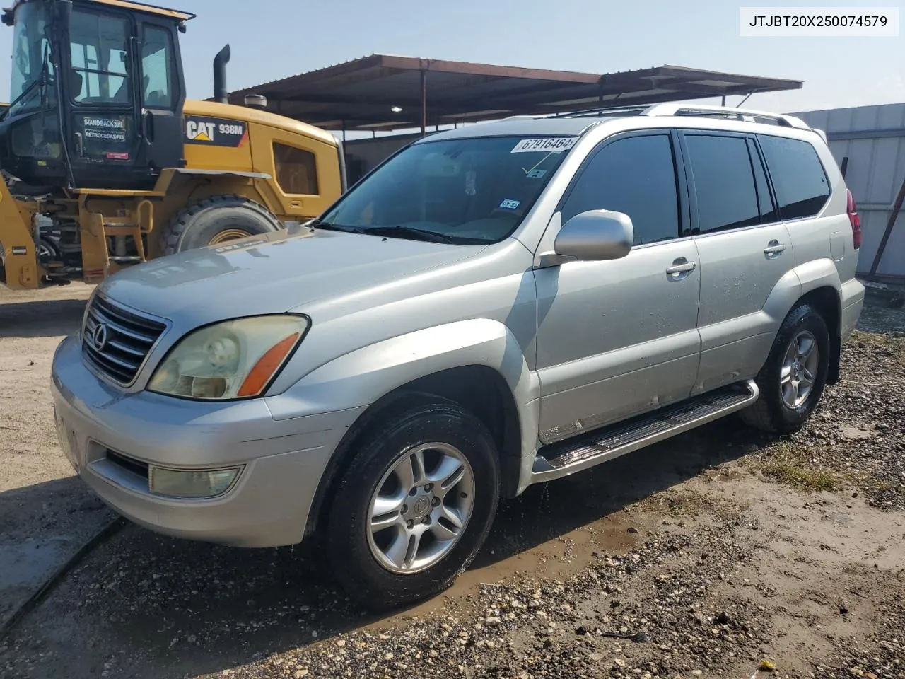 2005 Lexus Gx 470 VIN: JTJBT20X250074579 Lot: 67916464