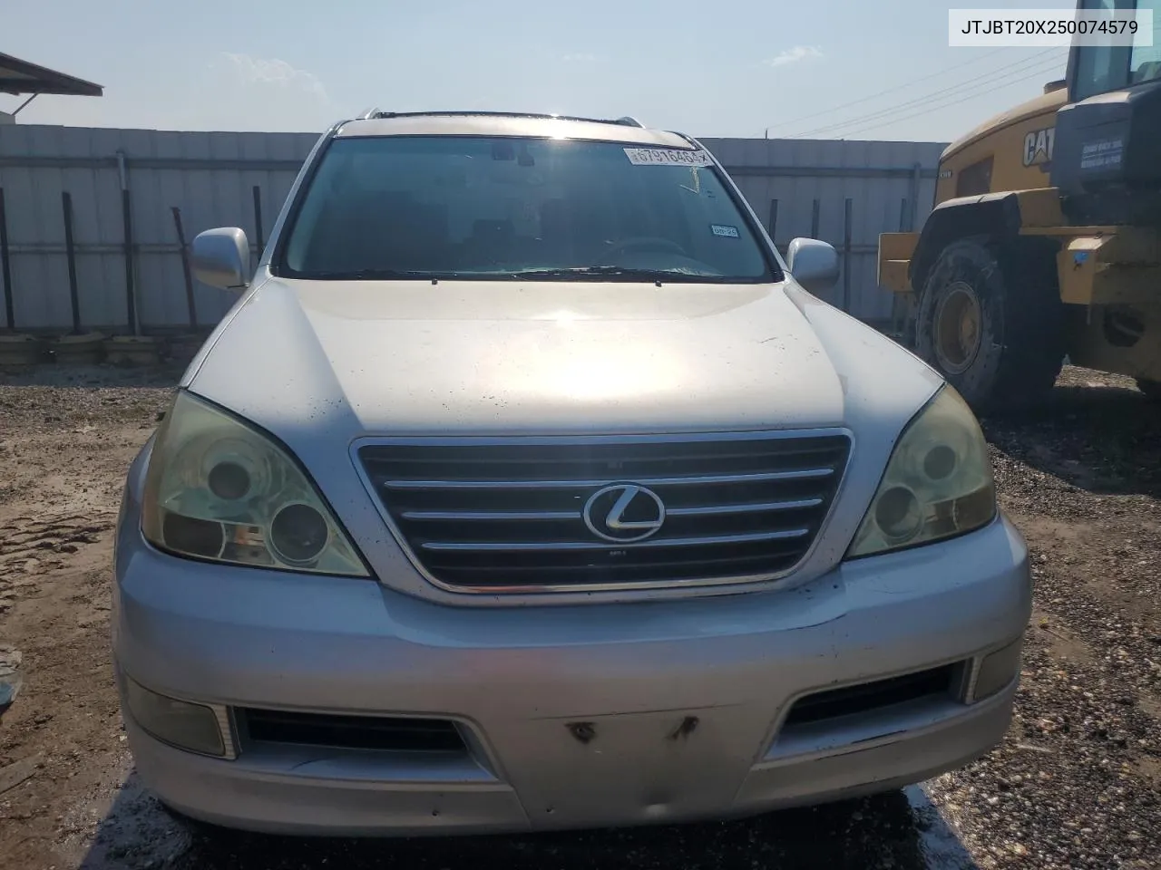 2005 Lexus Gx 470 VIN: JTJBT20X250074579 Lot: 67916464