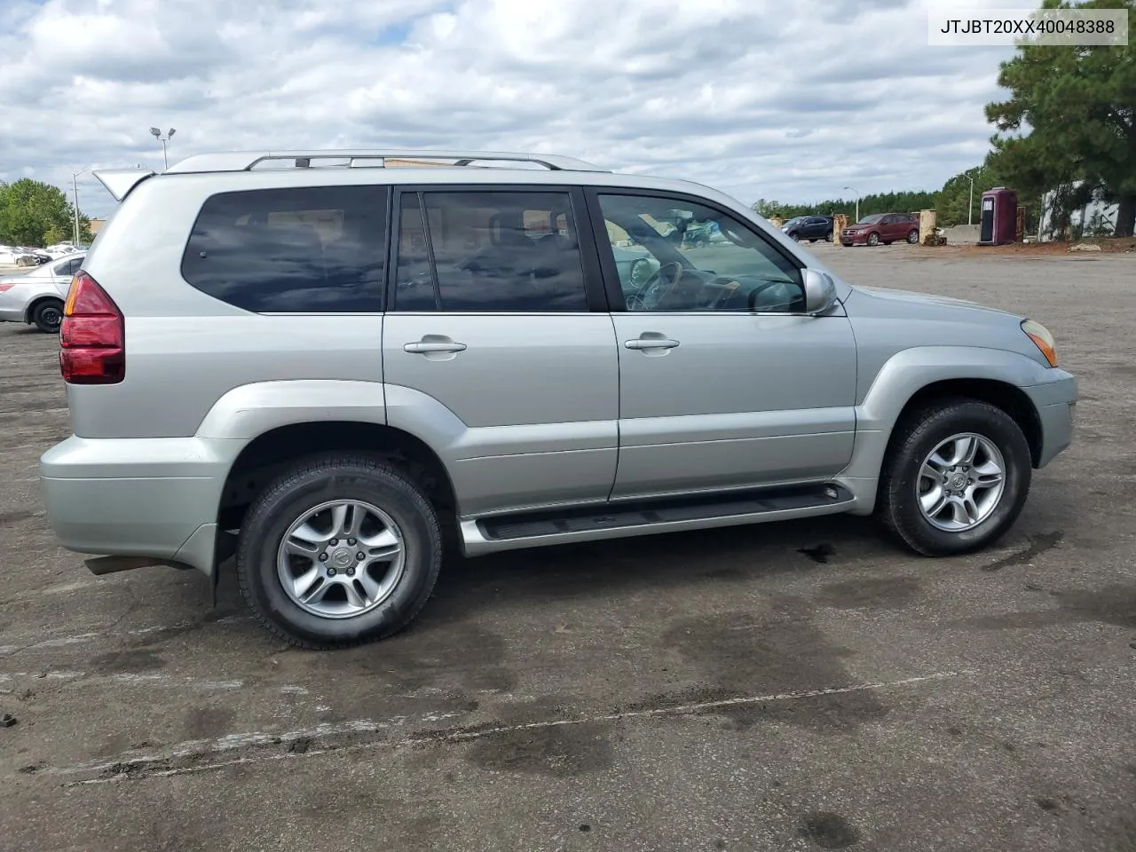 2005 Lexus Gx 470 VIN: JTJBT20XX40048388 Lot: 71955344