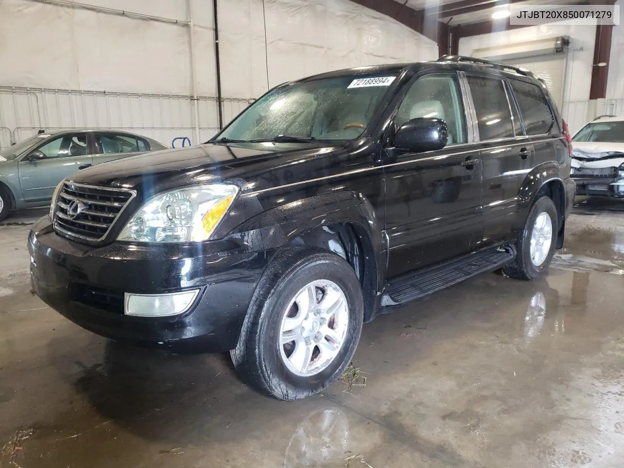 2005 Lexus Gx 470 VIN: JTJBT20X850071279 Lot: 72188994