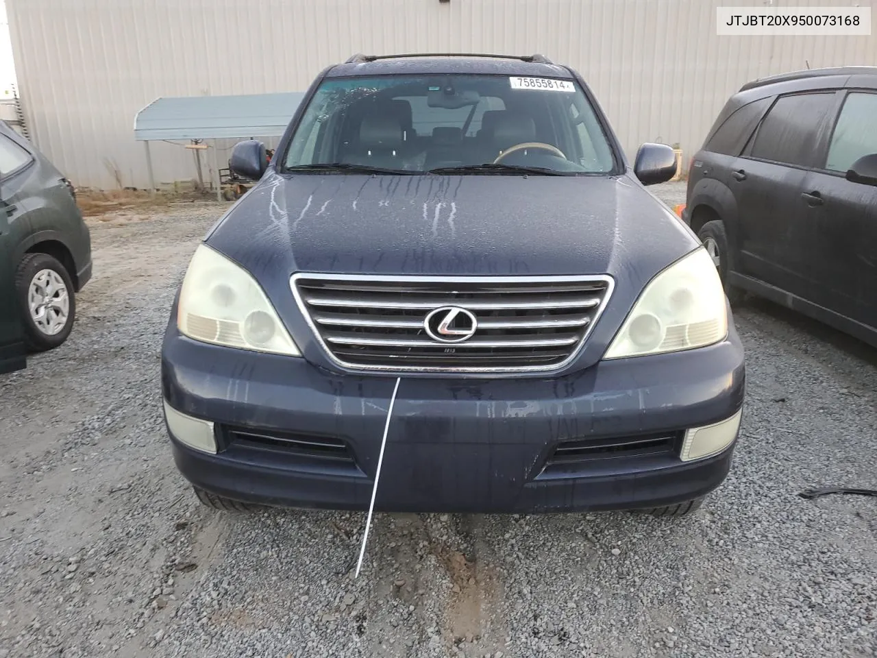 2005 Lexus Gx 470 VIN: JTJBT20X950073168 Lot: 75855814