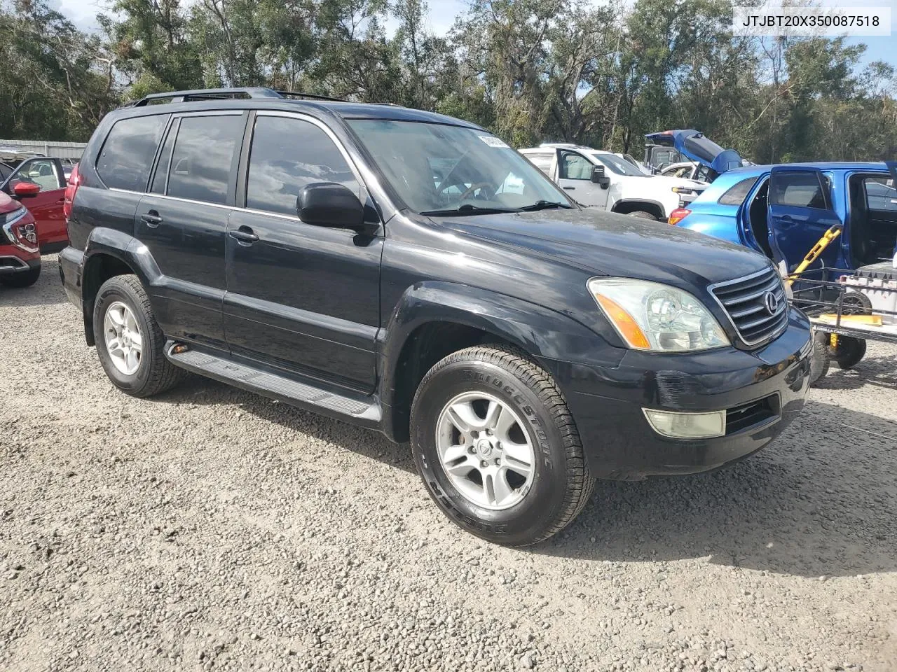 2005 Lexus Gx 470 VIN: JTJBT20X350087518 Lot: 78491344