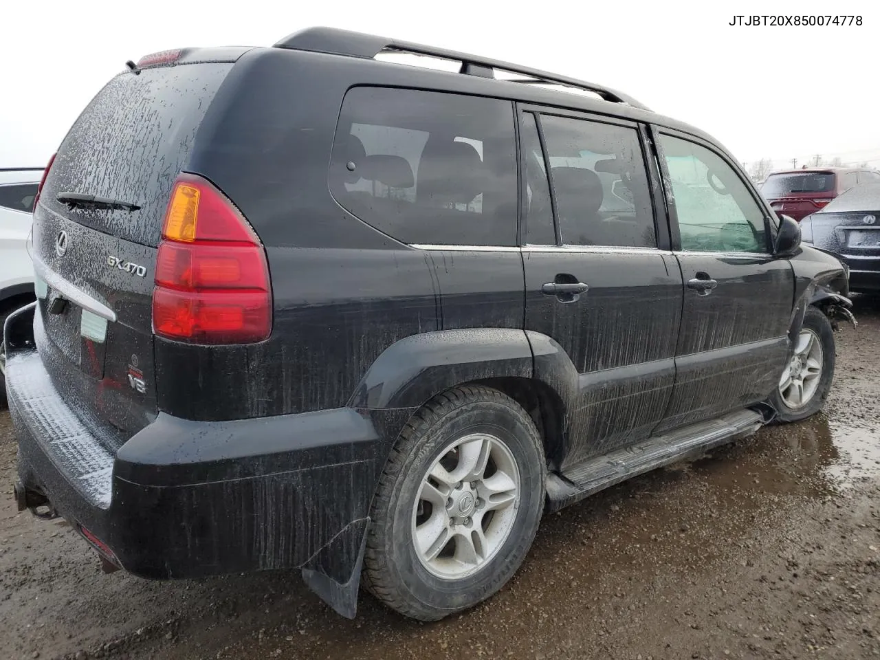 2005 Lexus Gx 470 VIN: JTJBT20X850074778 Lot: 79456124