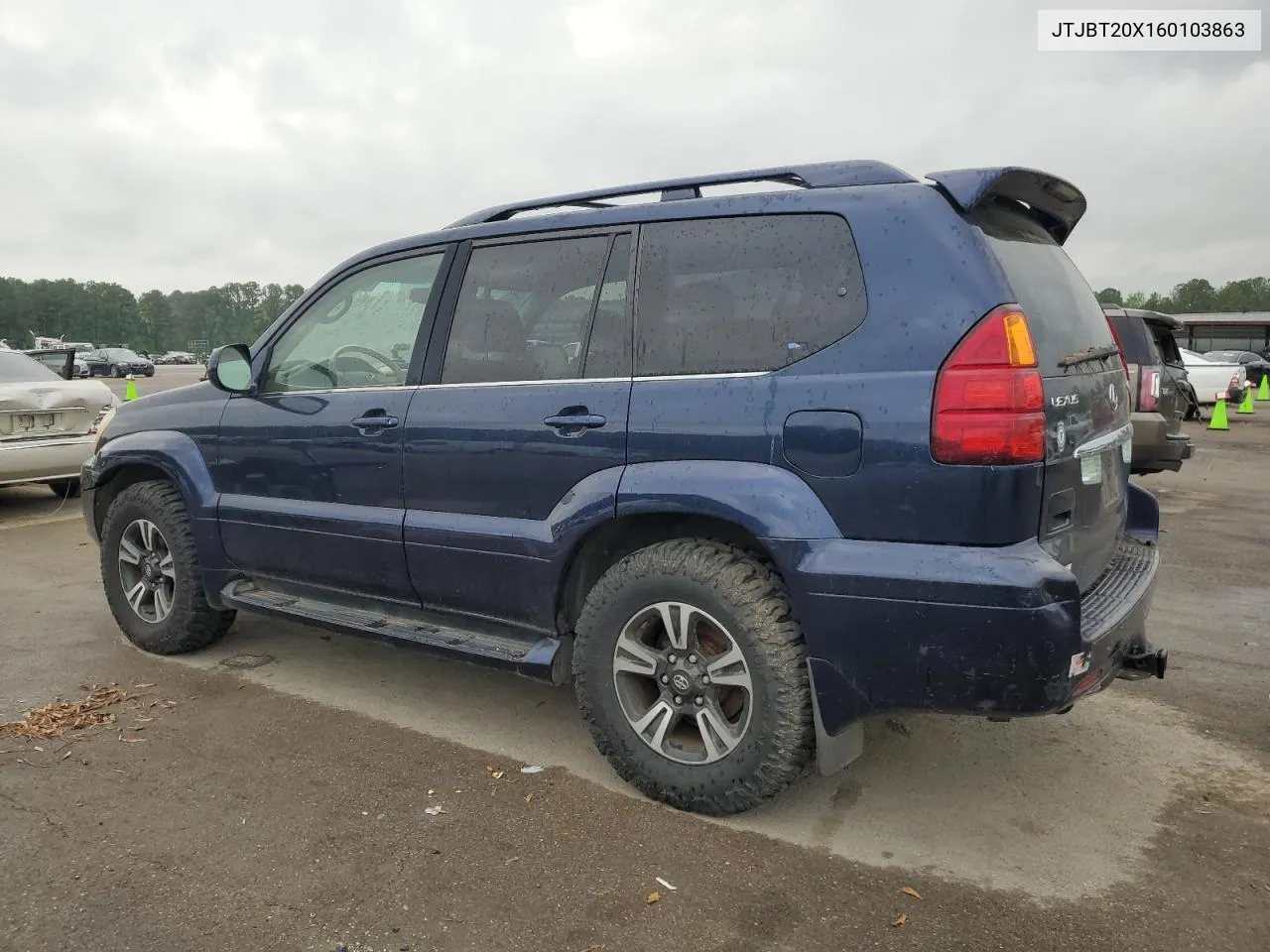 2006 Lexus Gx 470 VIN: JTJBT20X160103863 Lot: 48362264