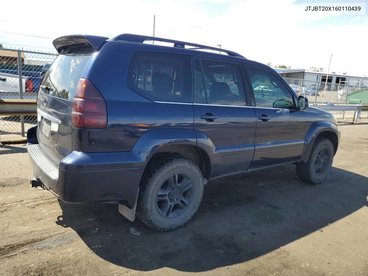 2006 Lexus Gx 470 VIN: JTJBT20X160110439 Lot: 68681564