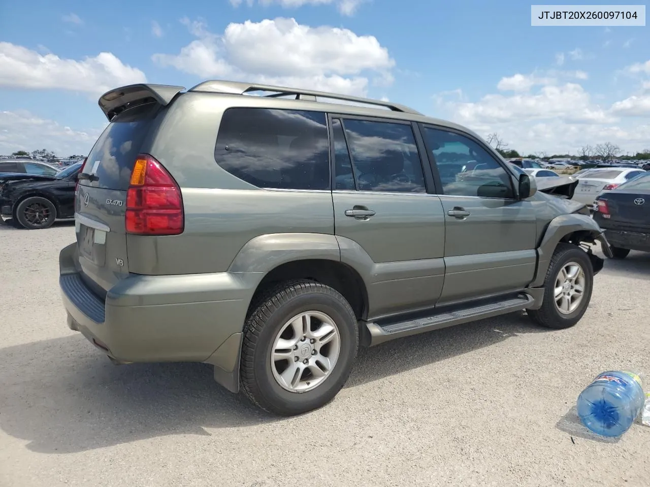 2006 Lexus Gx 470 VIN: JTJBT20X260097104 Lot: 69671114