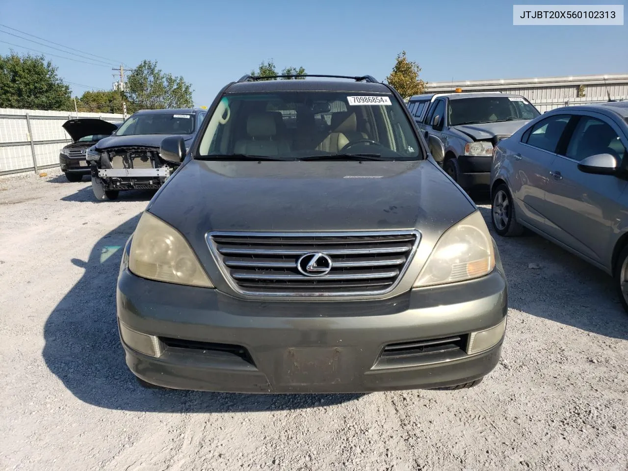 2006 Lexus Gx 470 VIN: JTJBT20X560102313 Lot: 70986854