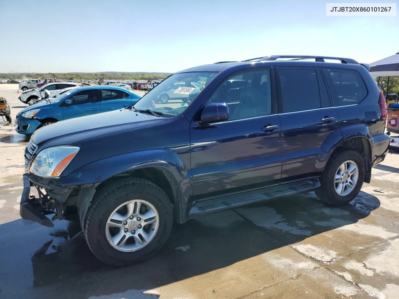 2006 Lexus Gx 470 VIN: JTJBT20X860101267 Lot: 73061904