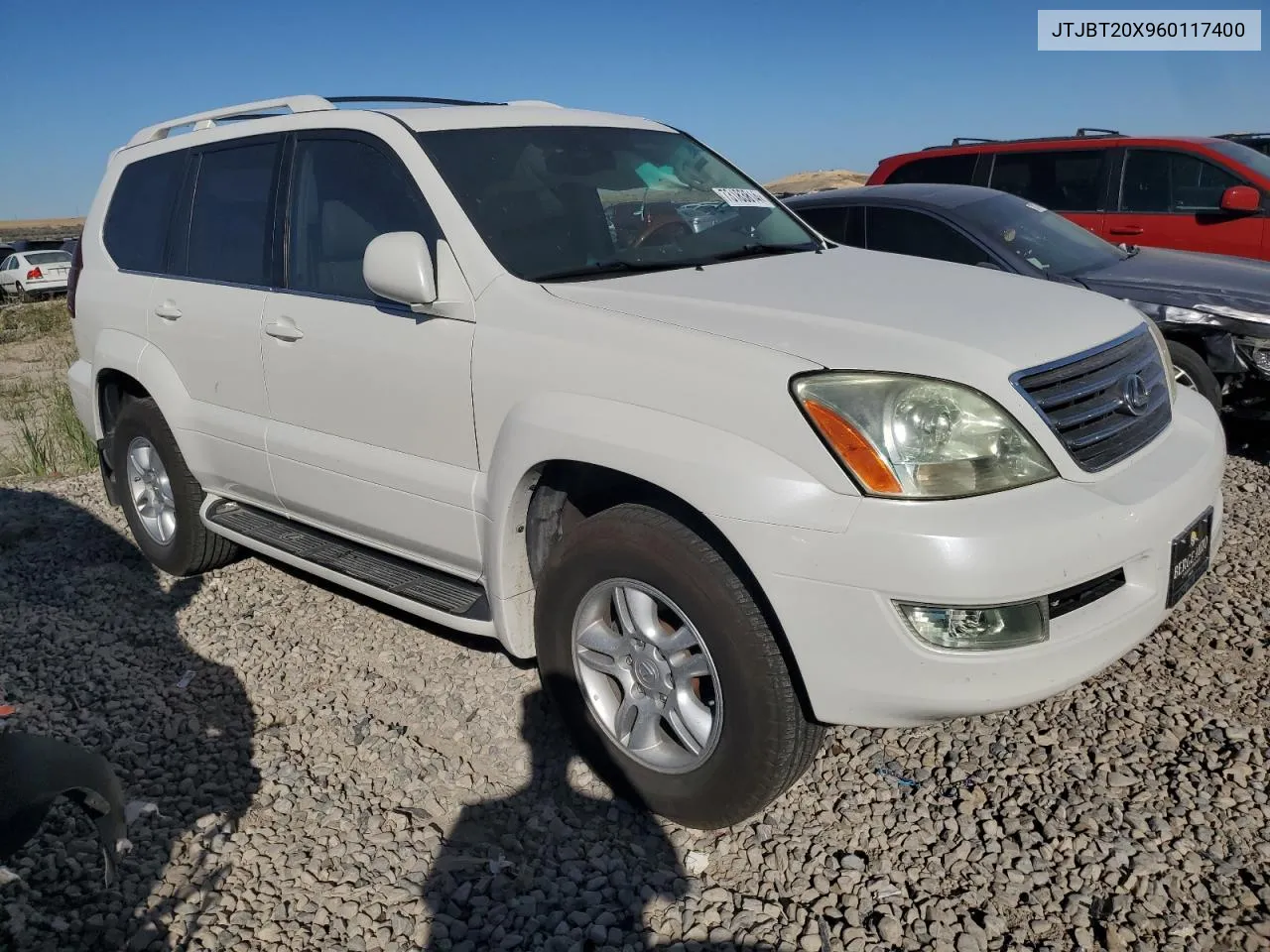 2006 Lexus Gx 470 VIN: JTJBT20X960117400 Lot: 73183814