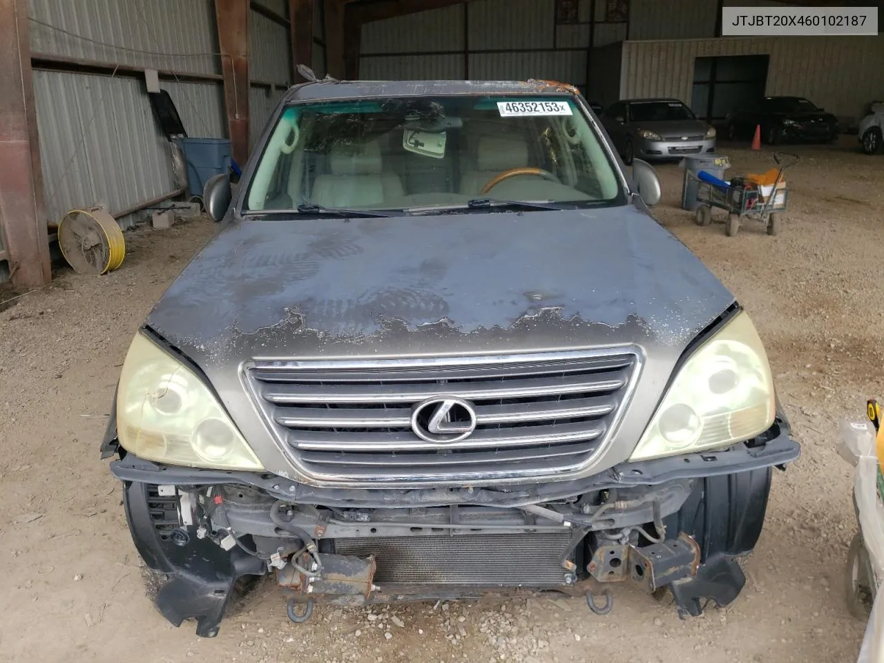 2006 Lexus Gx 470 VIN: JTJBT20X460102187 Lot: 74216304