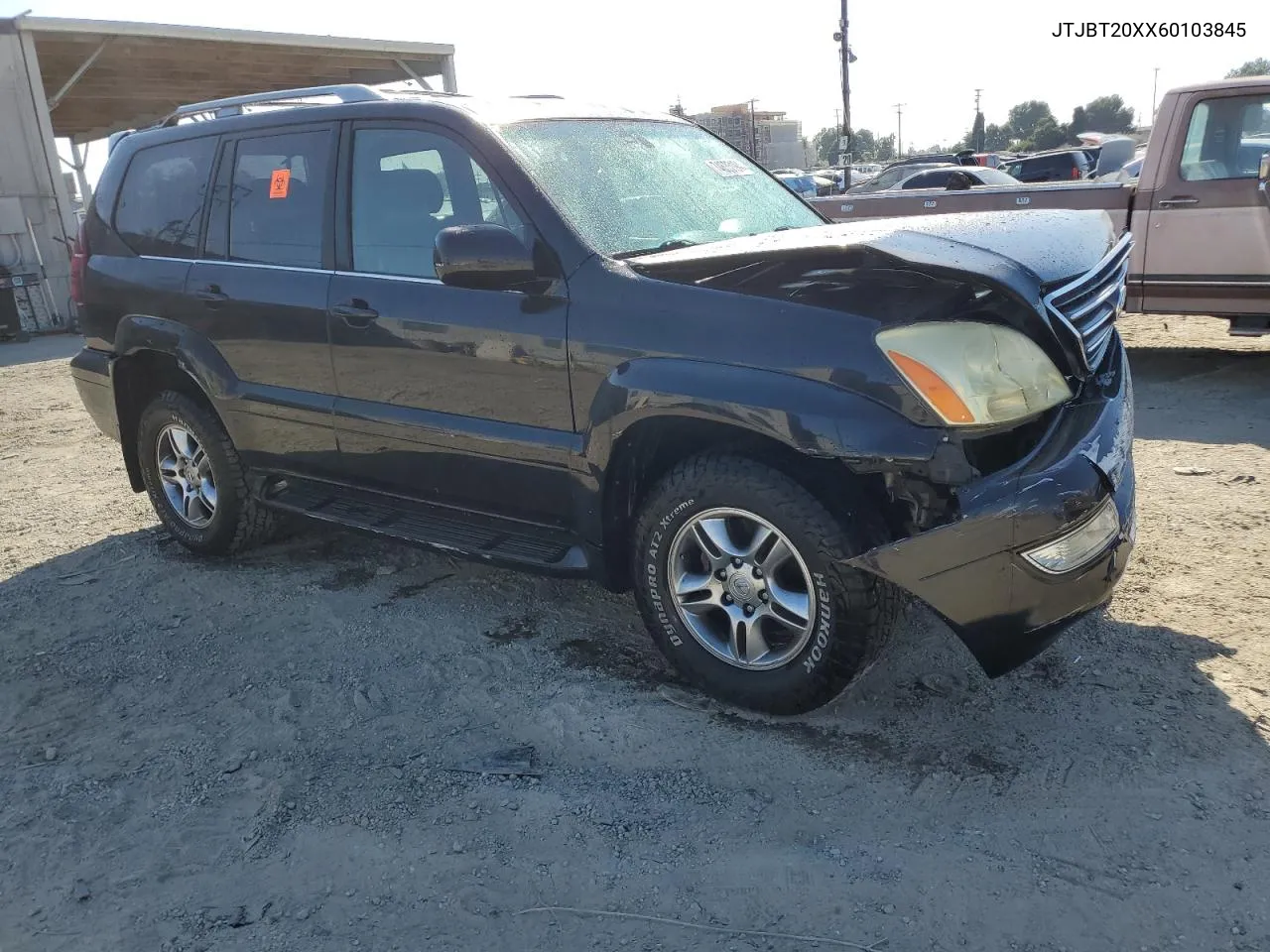 2006 Lexus Gx 470 VIN: JTJBT20XX60103845 Lot: 74635194