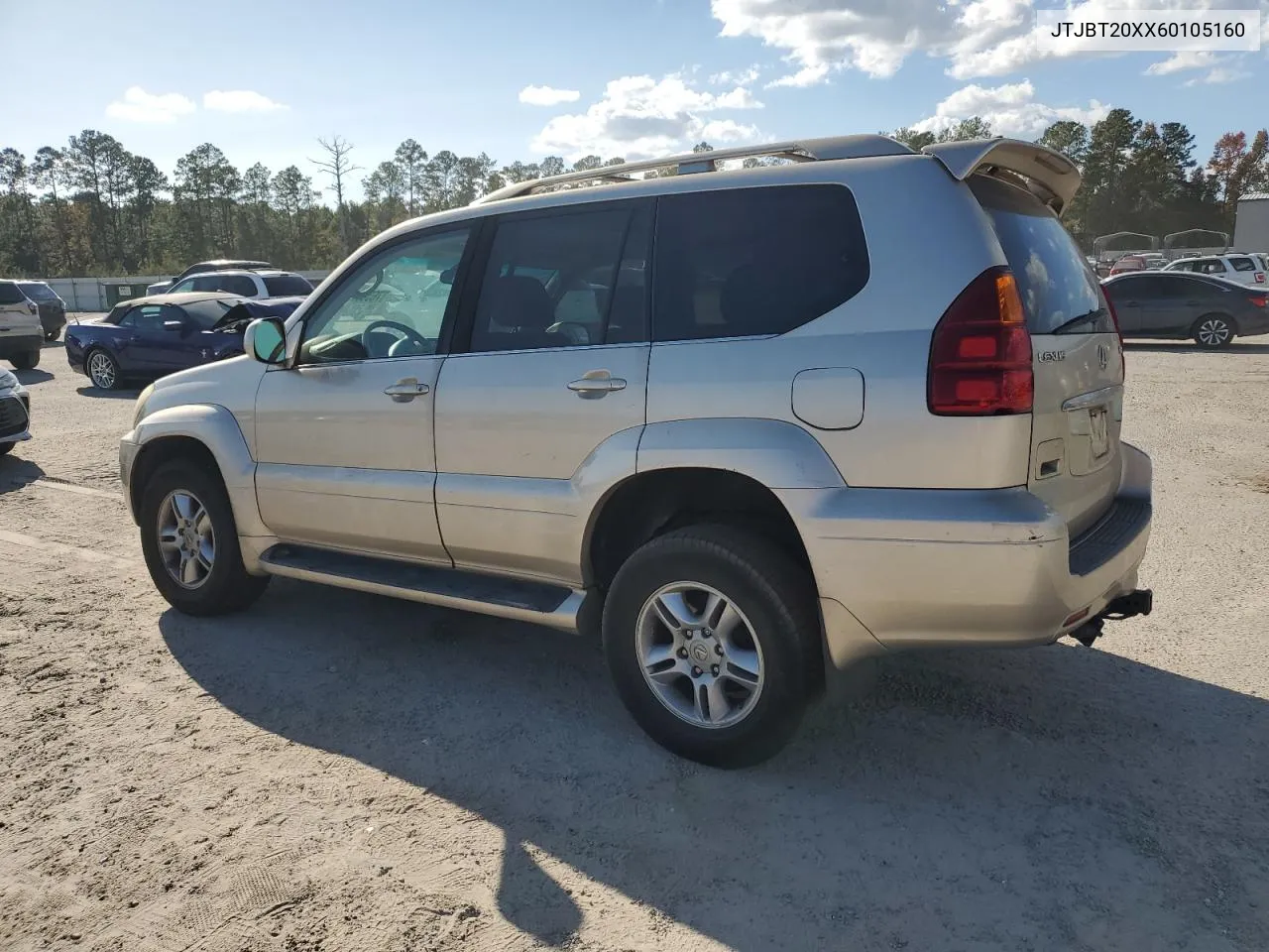 2006 Lexus Gx 470 VIN: JTJBT20XX60105160 Lot: 76363704