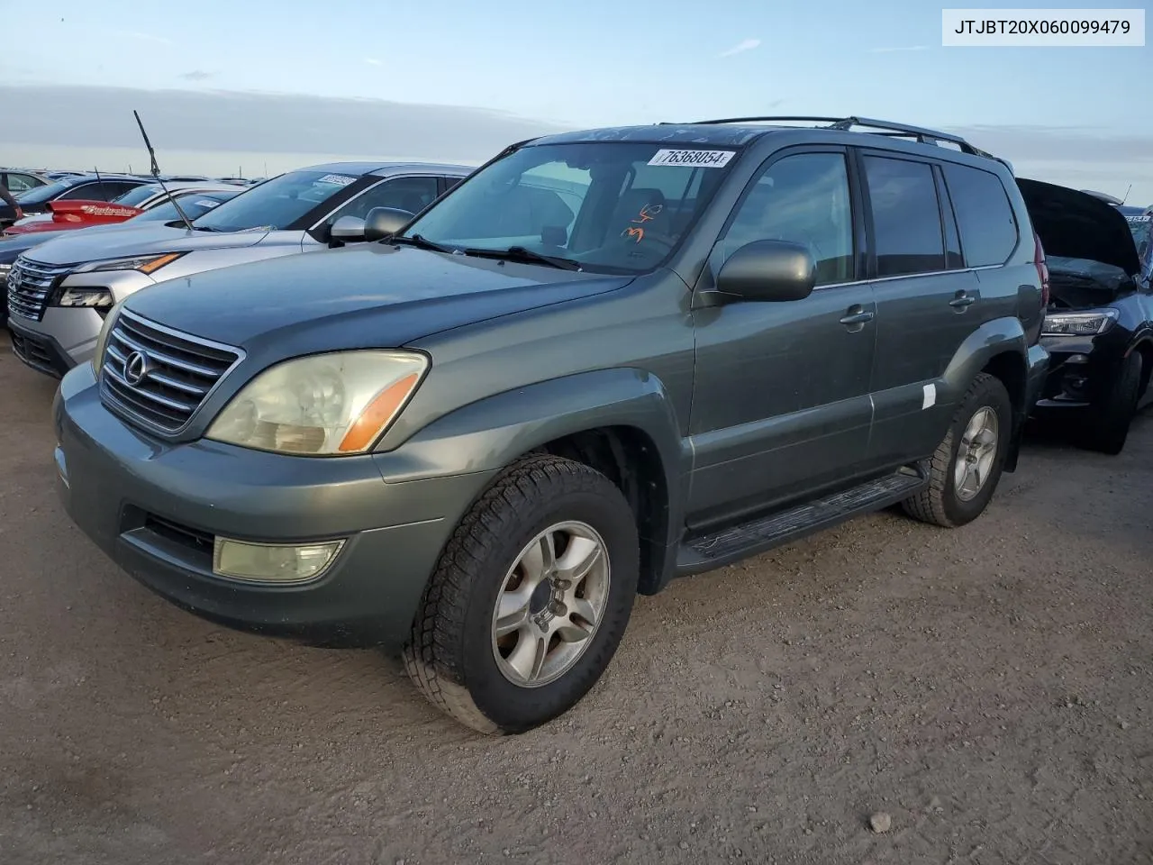 2006 Lexus Gx 470 VIN: JTJBT20X060099479 Lot: 76368054