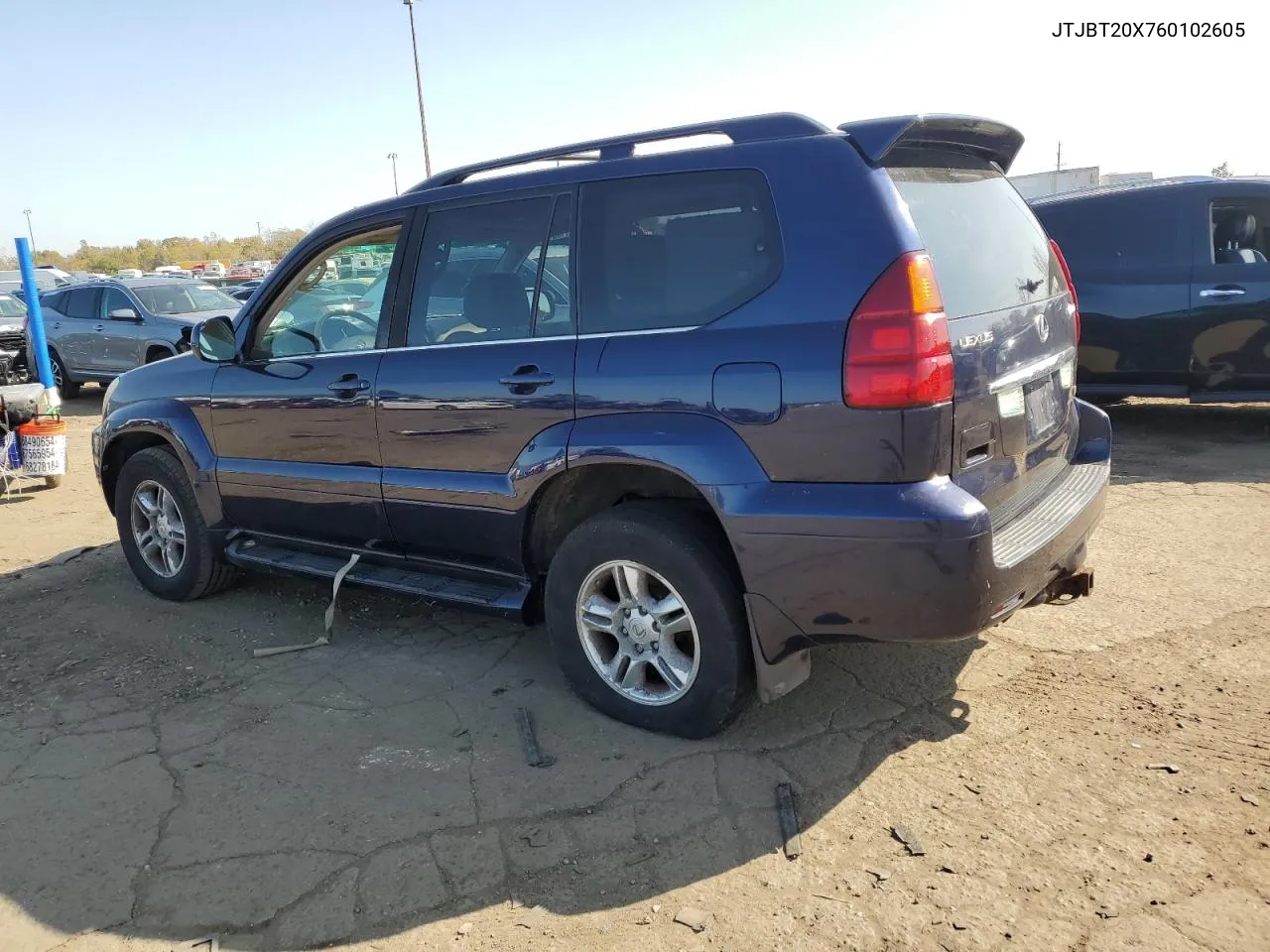 2006 Lexus Gx 470 VIN: JTJBT20X760102605 Lot: 77090124