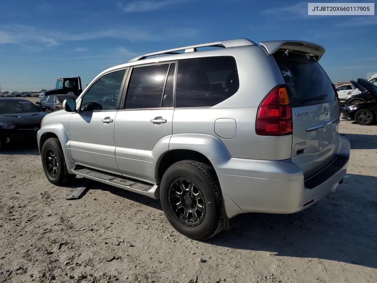 2006 Lexus Gx 470 VIN: JTJBT20X660117905 Lot: 79725054