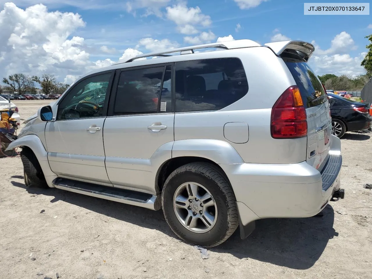 2007 Lexus Gx 470 VIN: JTJBT20X070133647 Lot: 60488834