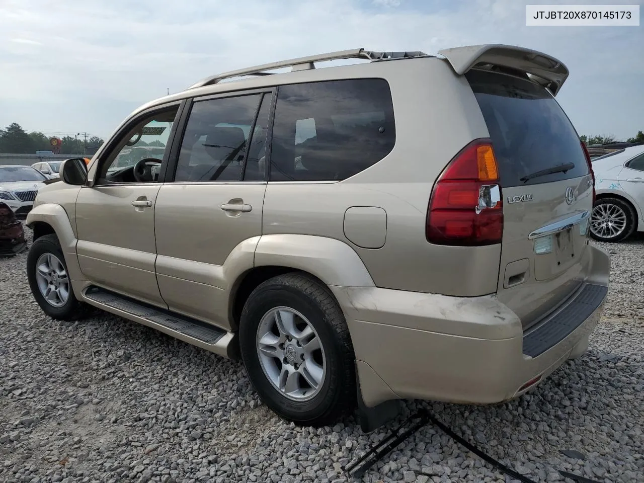 2007 Lexus Gx 470 VIN: JTJBT20X870145173 Lot: 63020364