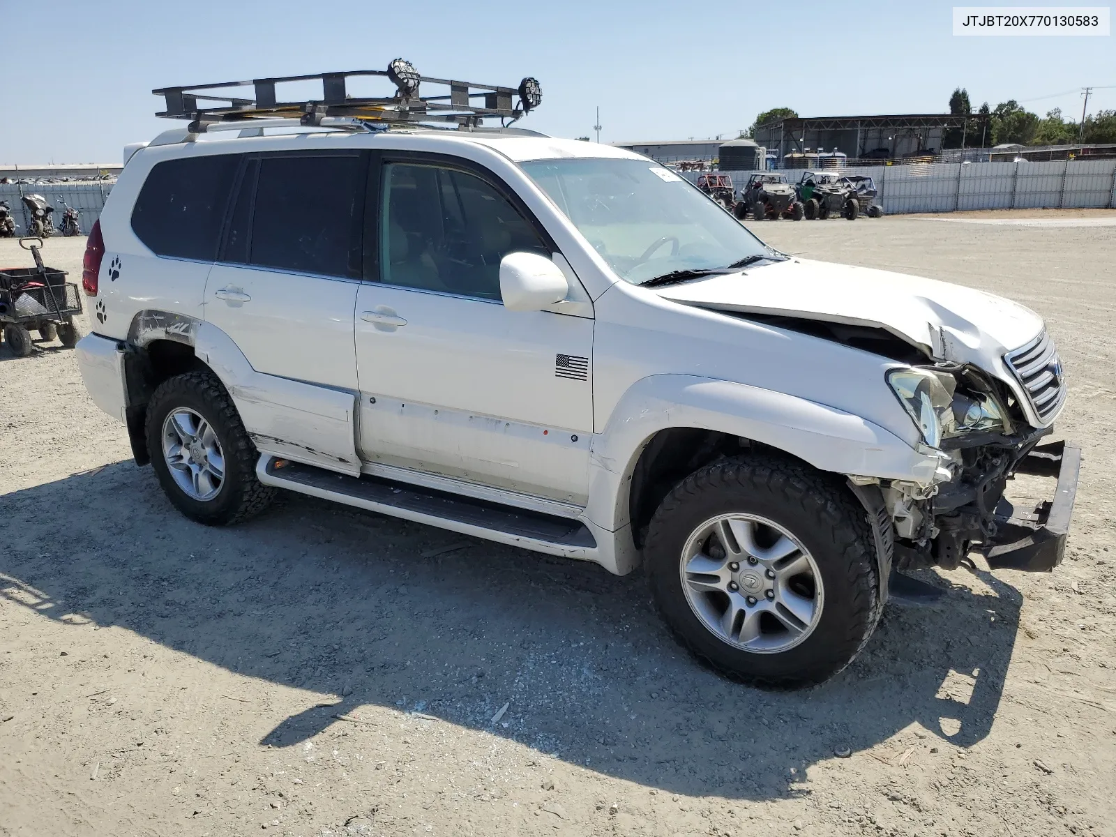 2007 Lexus Gx 470 VIN: JTJBT20X770130583 Lot: 64429814