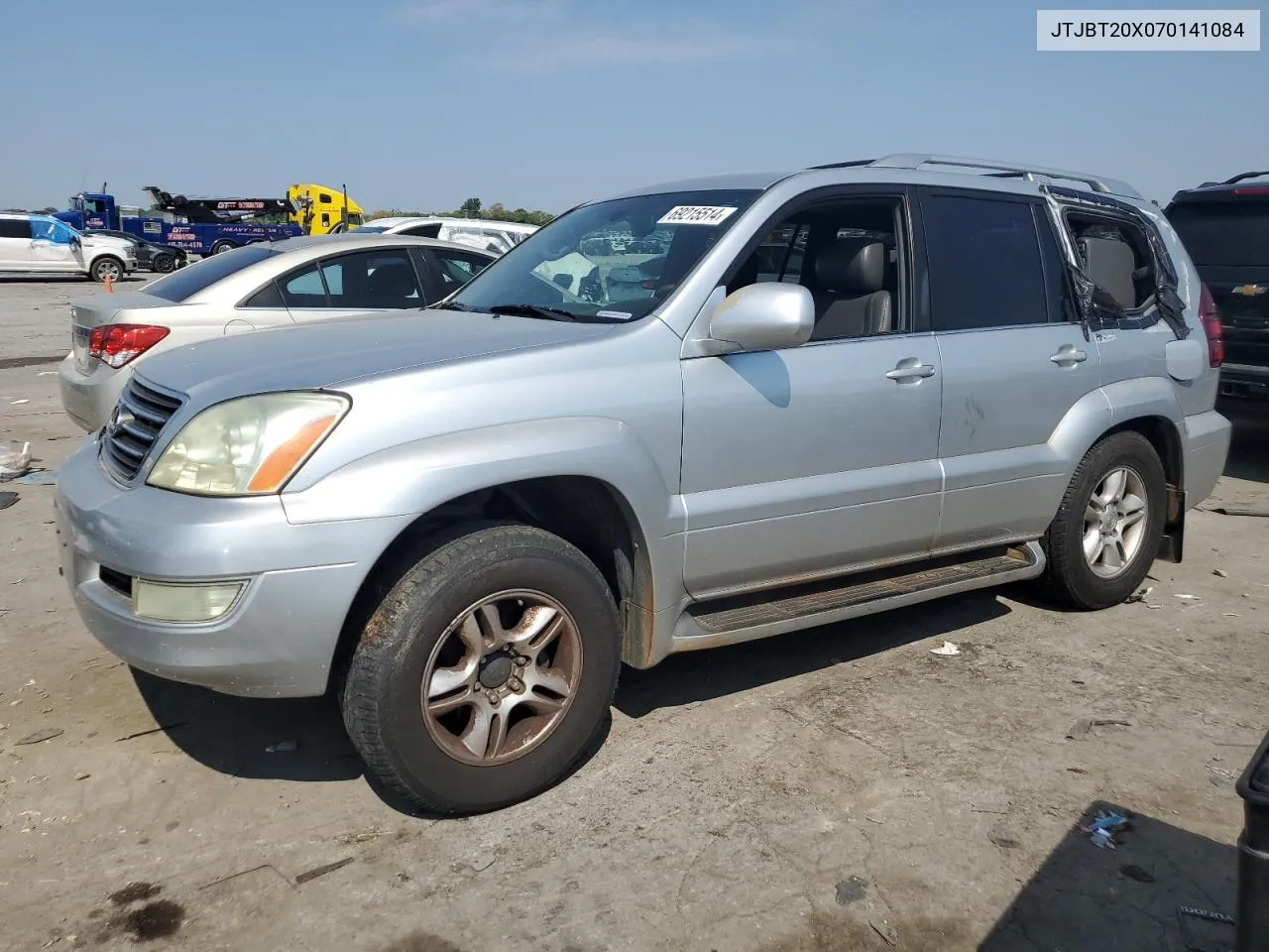 2007 Lexus Gx 470 VIN: JTJBT20X070141084 Lot: 69215514