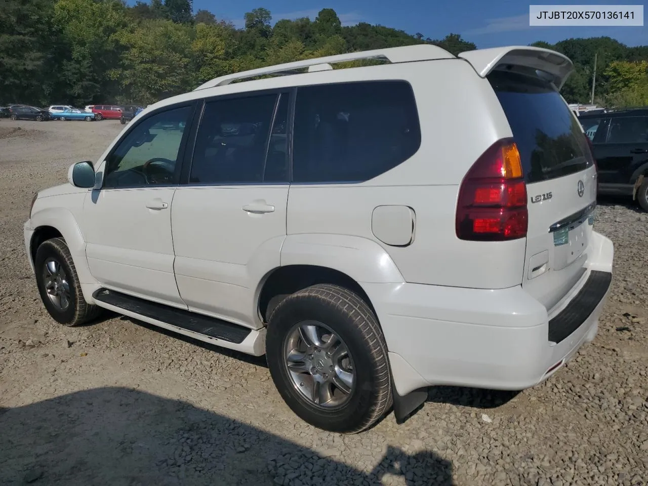 2007 Lexus Gx 470 VIN: JTJBT20X570136141 Lot: 69429934