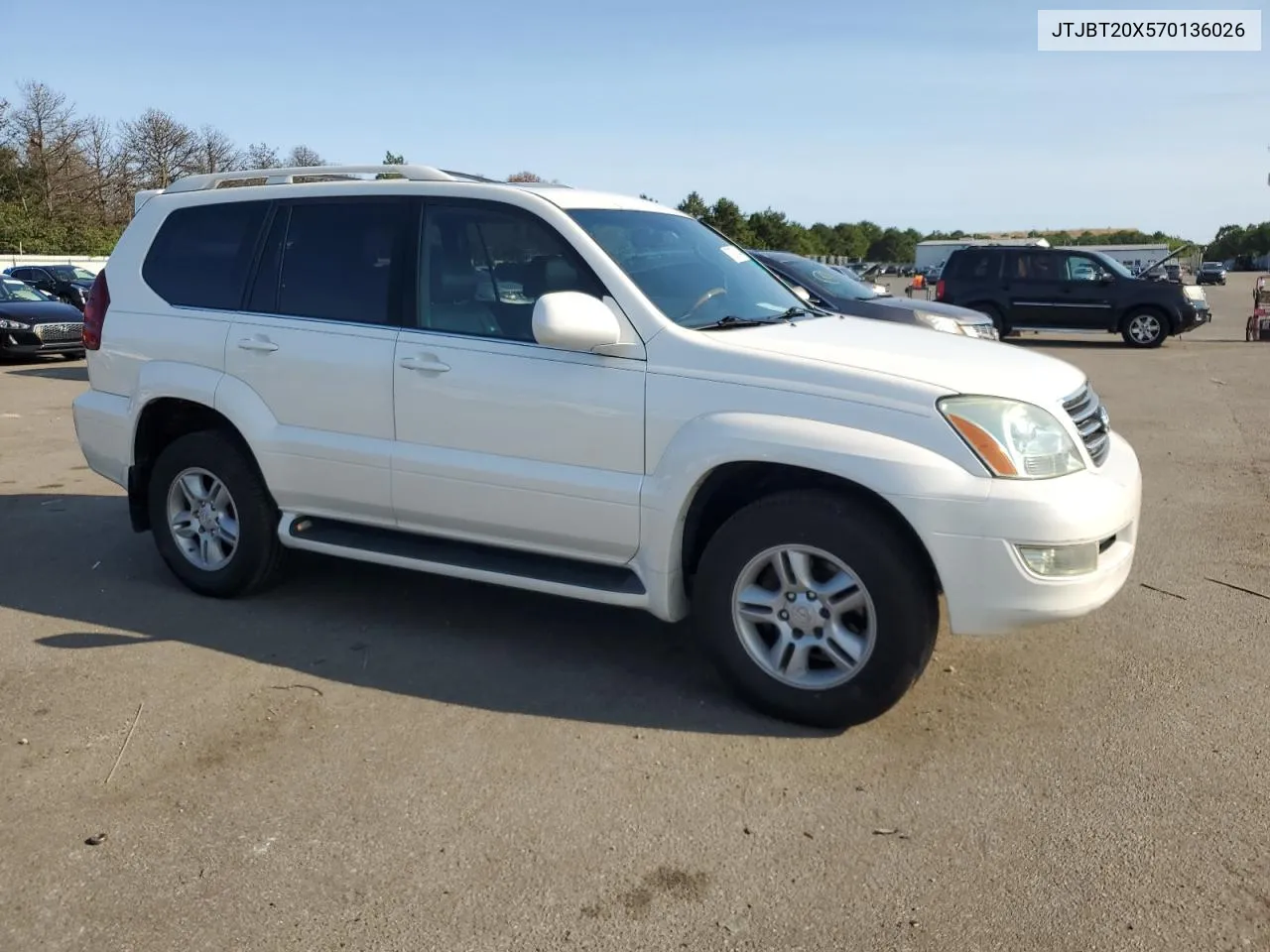 2007 Lexus Gx 470 VIN: JTJBT20X570136026 Lot: 70207694