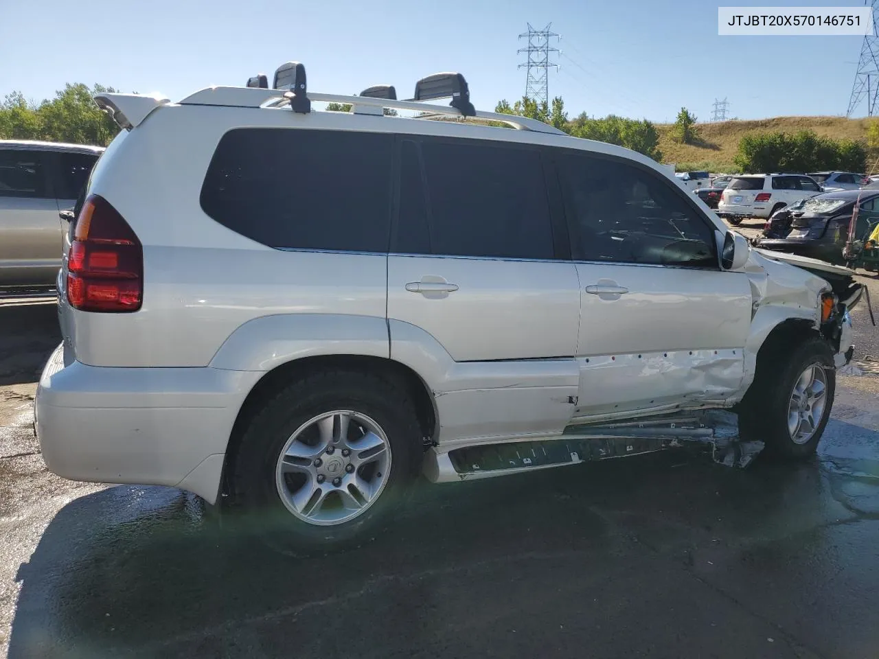 2007 Lexus Gx 470 VIN: JTJBT20X570146751 Lot: 71427624