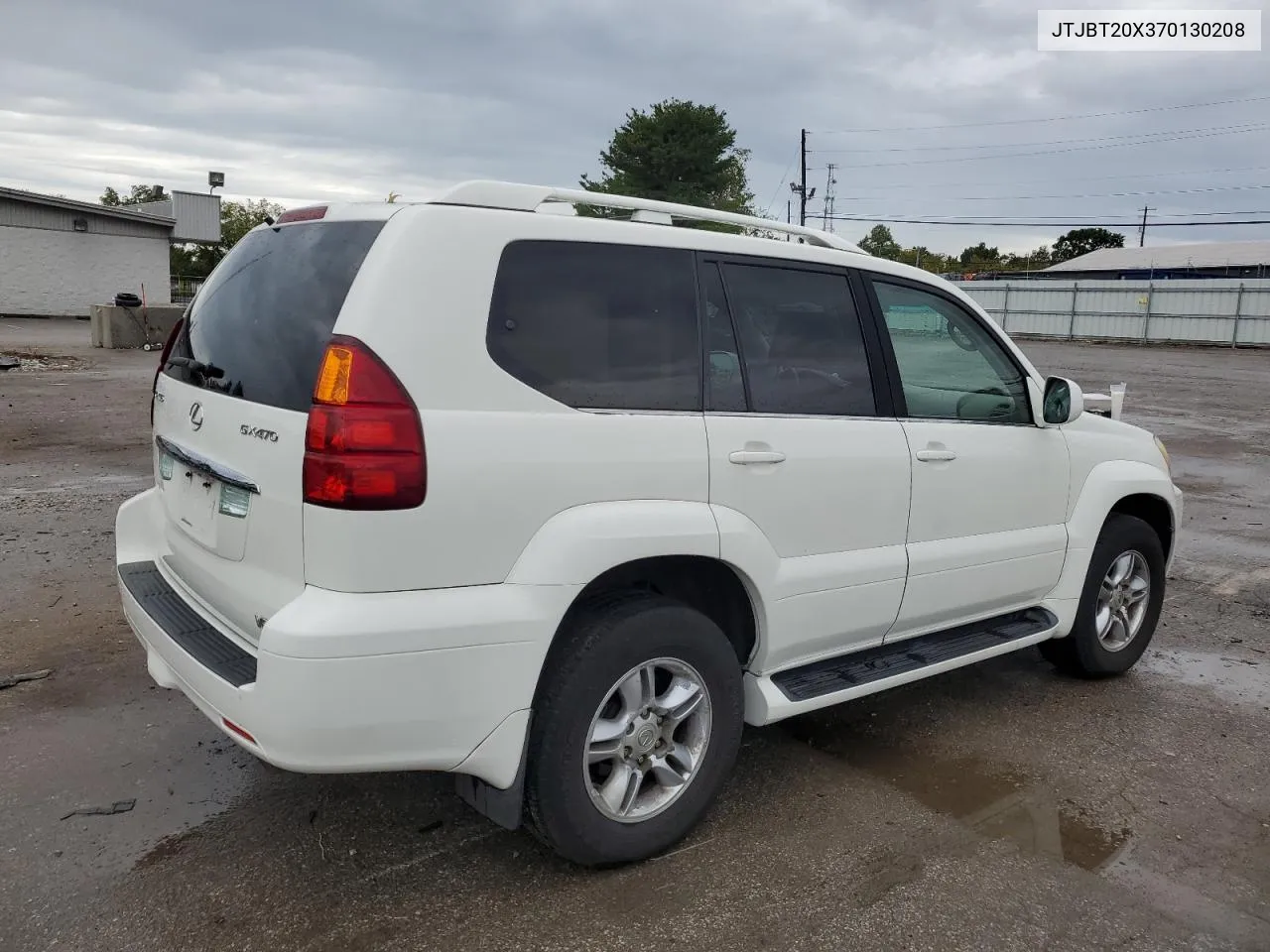 2007 Lexus Gx 470 VIN: JTJBT20X370130208 Lot: 71706514