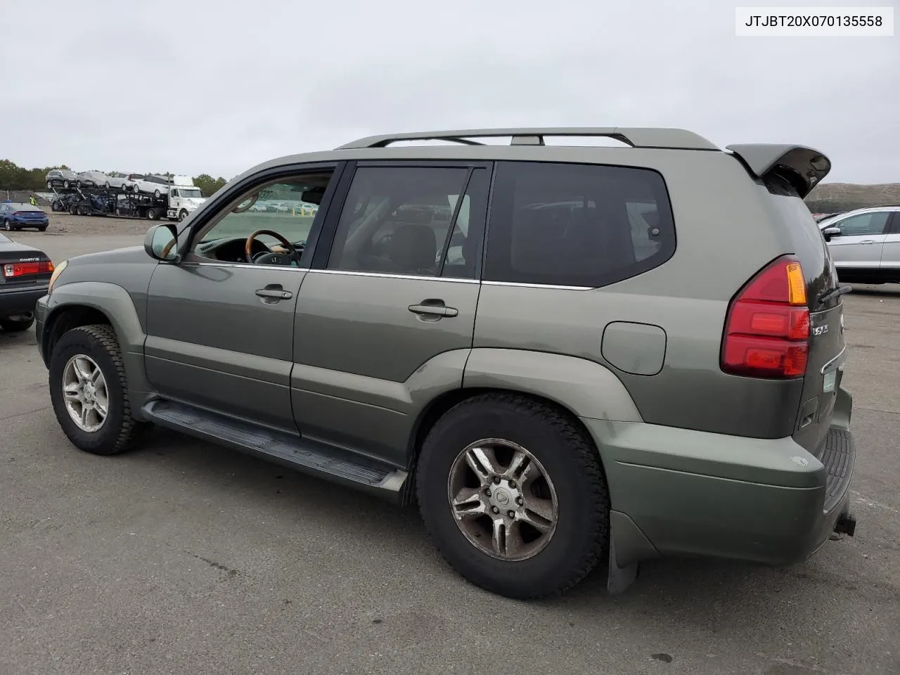 2007 Lexus Gx 470 VIN: JTJBT20X070135558 Lot: 72735514