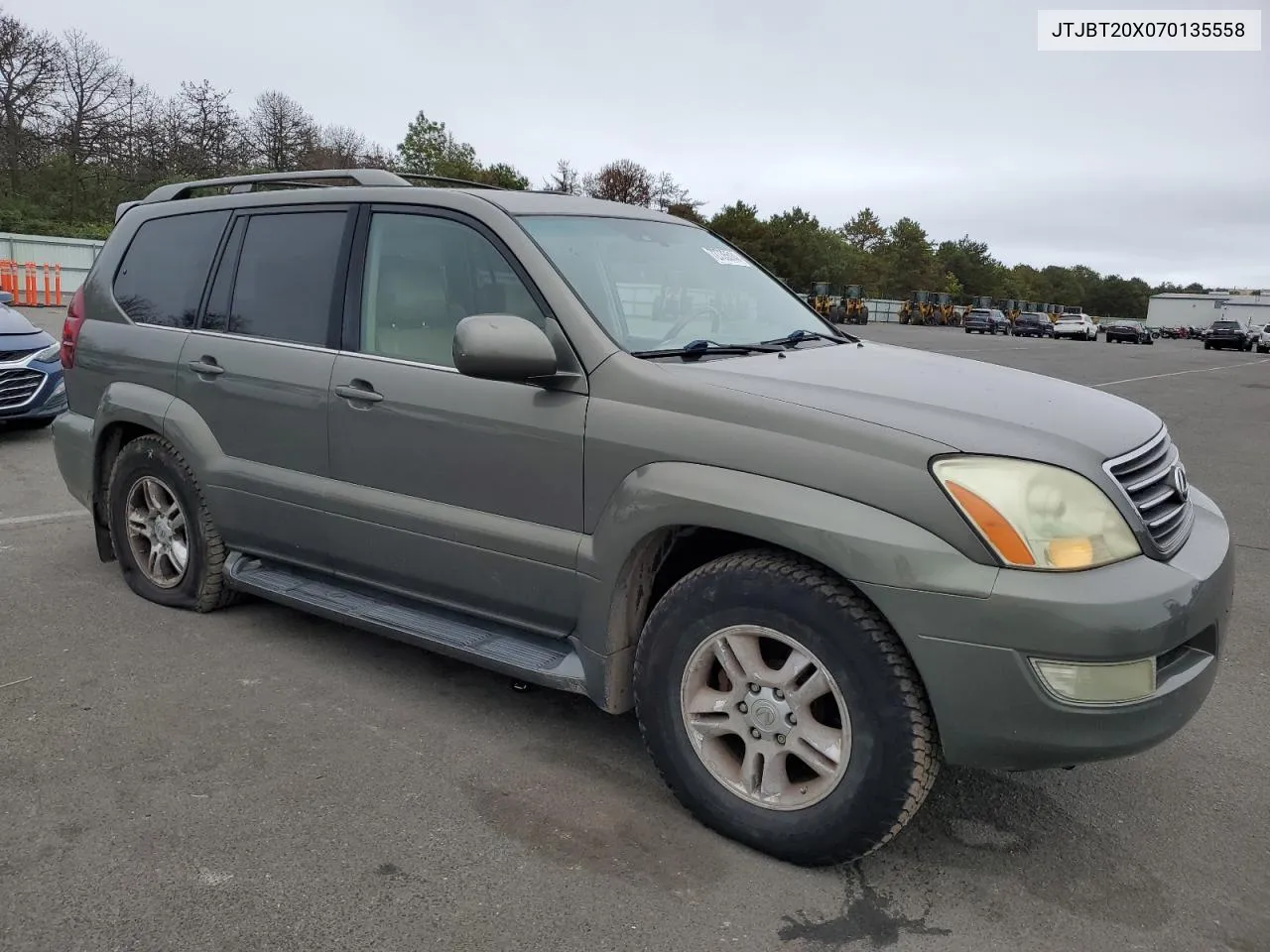 2007 Lexus Gx 470 VIN: JTJBT20X070135558 Lot: 72735514