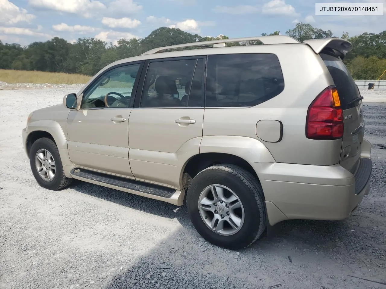 2007 Lexus Gx 470 VIN: JTJBT20X670148461 Lot: 72758874