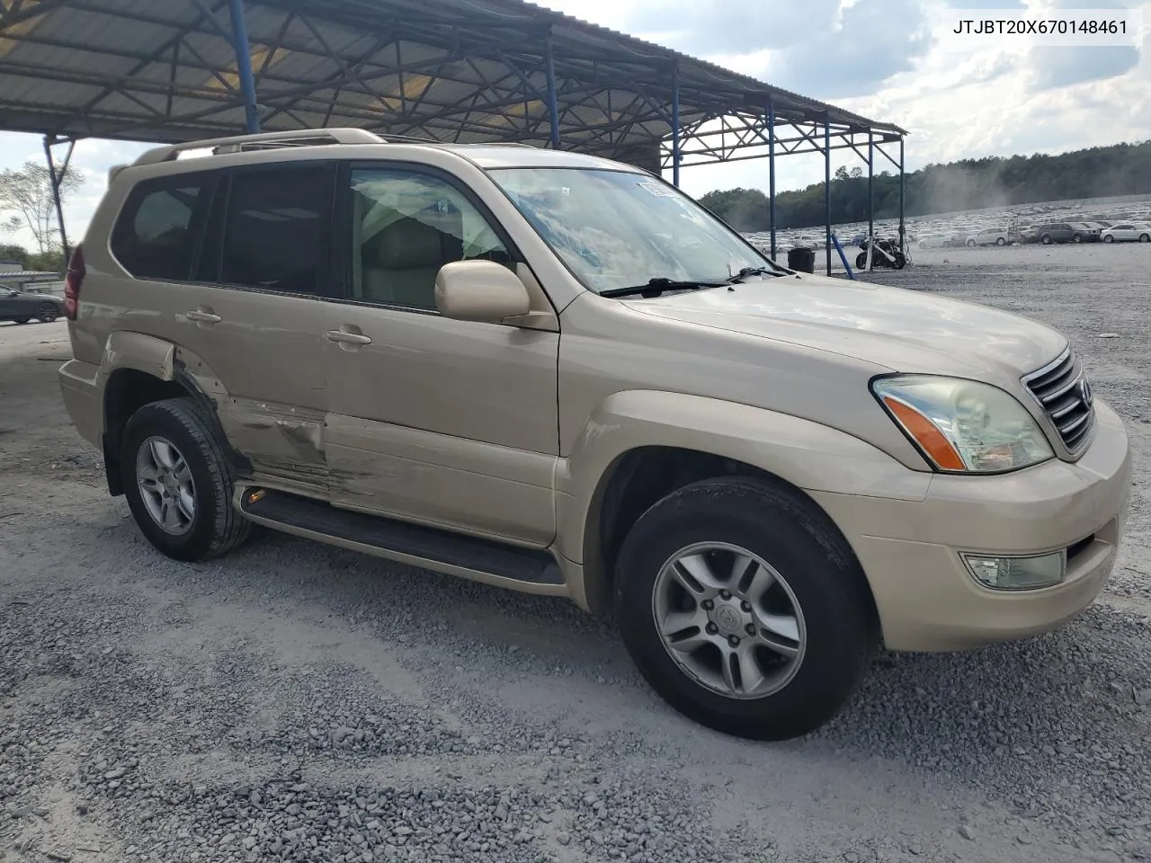 2007 Lexus Gx 470 VIN: JTJBT20X670148461 Lot: 72758874