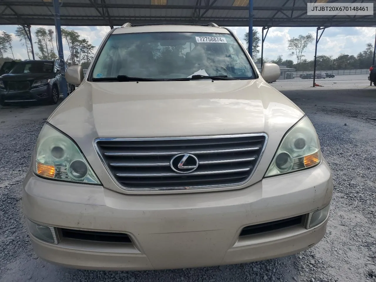 JTJBT20X670148461 2007 Lexus Gx 470