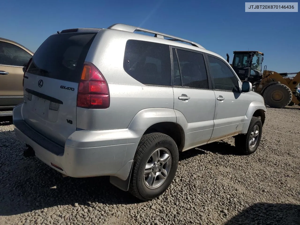 2007 Lexus Gx 470 VIN: JTJBT20X870146436 Lot: 73315144