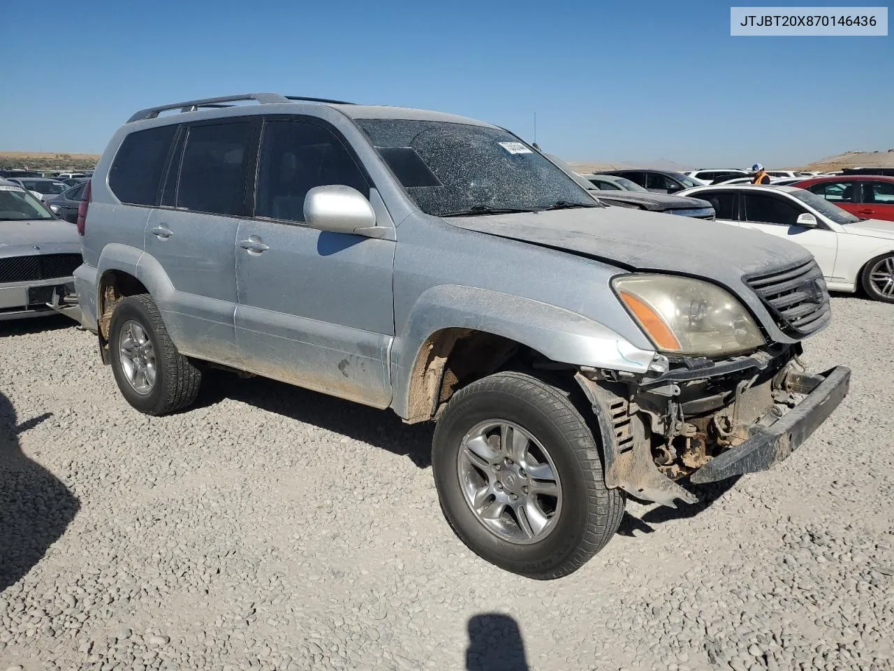 2007 Lexus Gx 470 VIN: JTJBT20X870146436 Lot: 73315144