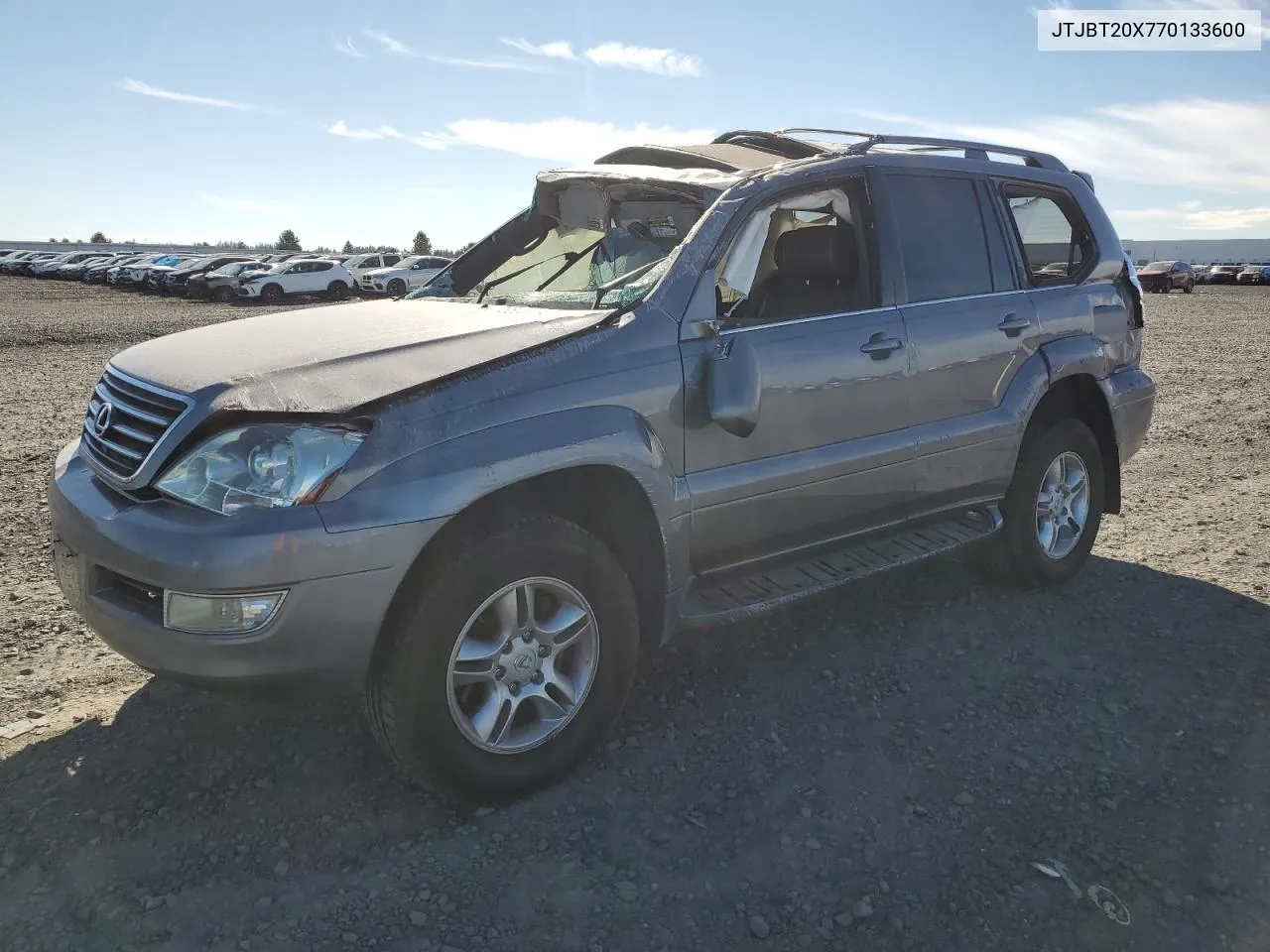 2007 Lexus Gx 470 VIN: JTJBT20X770133600 Lot: 73503354