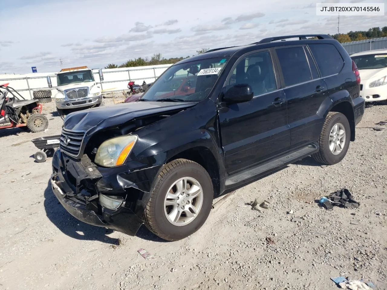 2007 Lexus Gx 470 VIN: JTJBT20XX70145546 Lot: 75820134