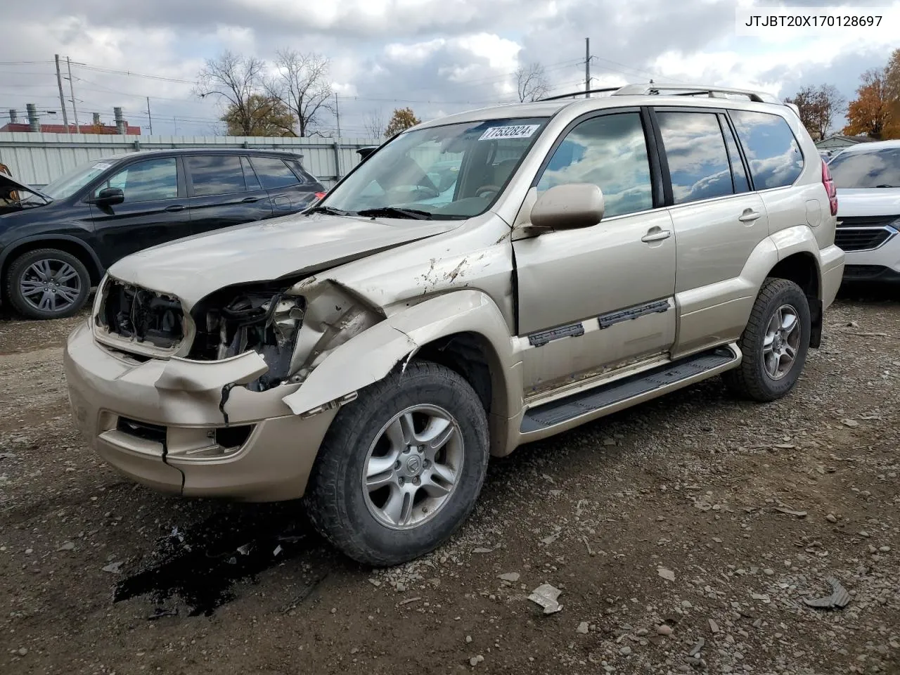 2007 Lexus Gx 470 VIN: JTJBT20X170128697 Lot: 77532824