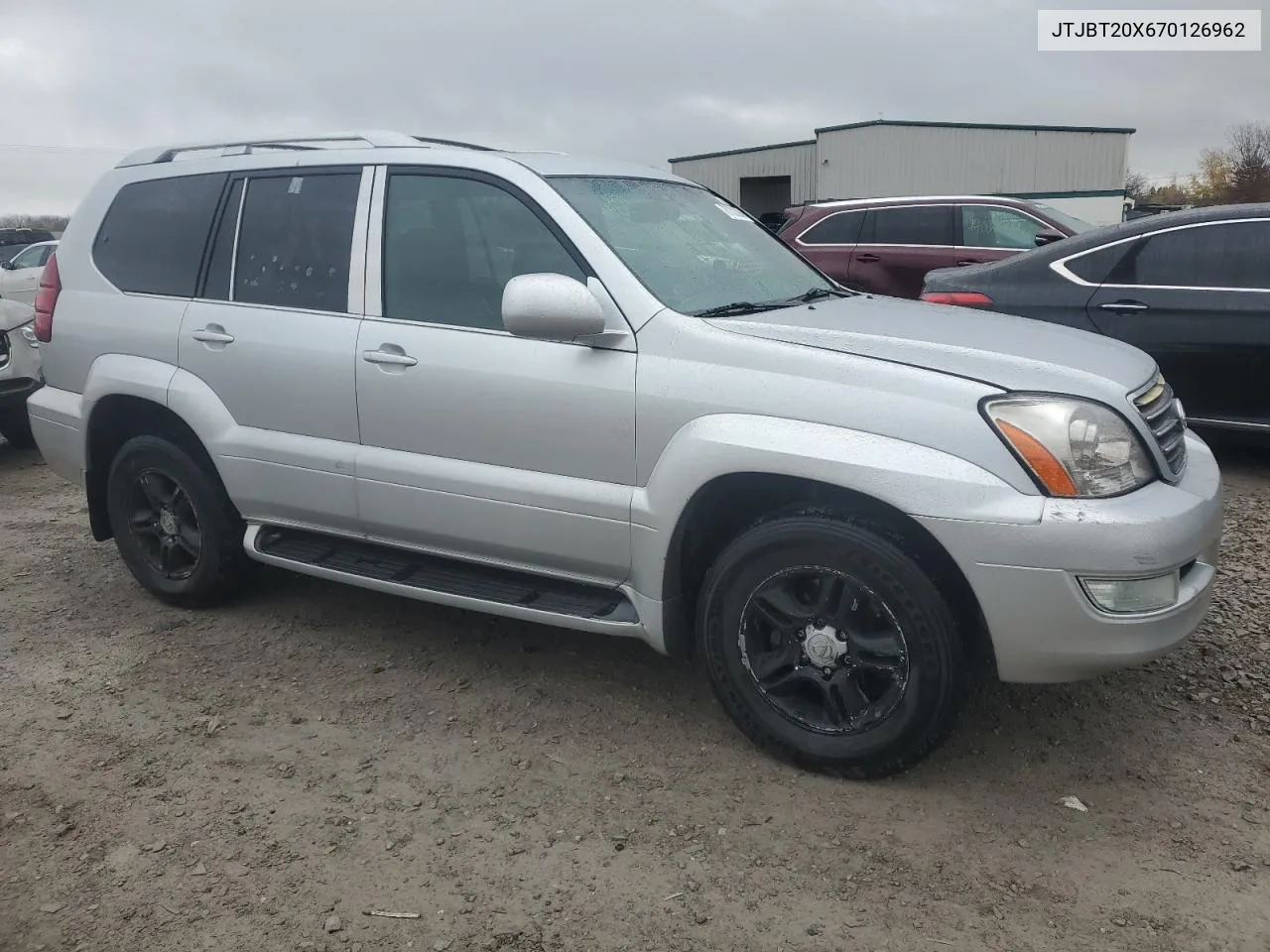 2007 Lexus Gx 470 VIN: JTJBT20X670126962 Lot: 78702294