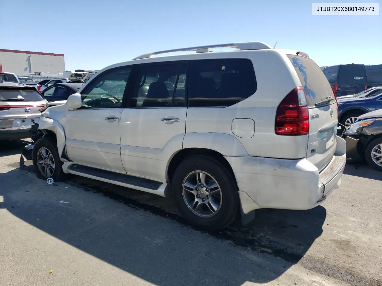 2008 Lexus Gx 470 VIN: JTJBT20X680149773 Lot: 64316564