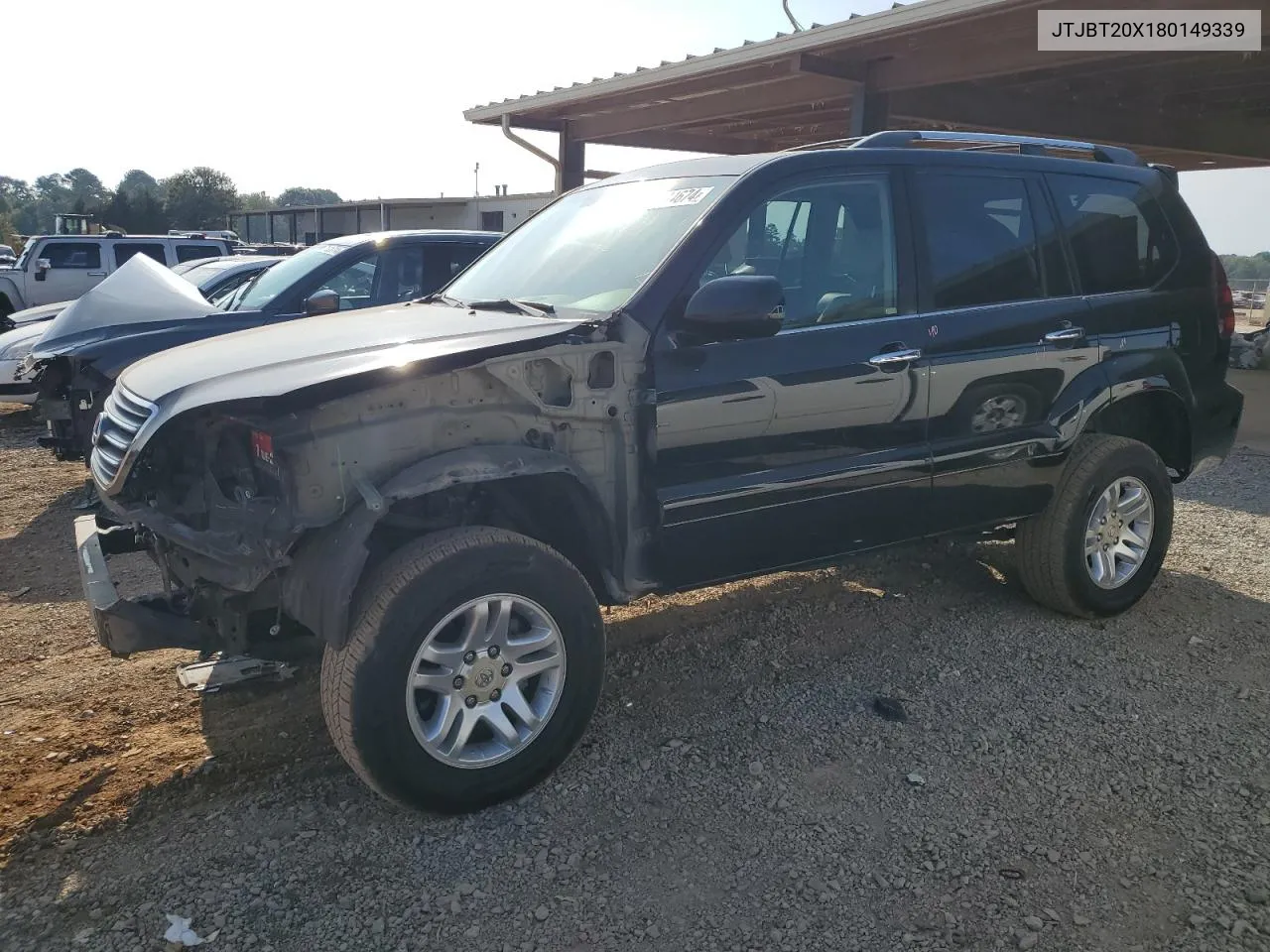 2008 Lexus Gx 470 VIN: JTJBT20X180149339 Lot: 71044674