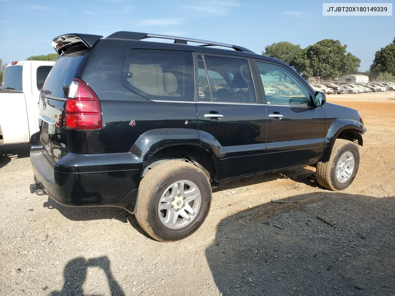 2008 Lexus Gx 470 VIN: JTJBT20X180149339 Lot: 71044674