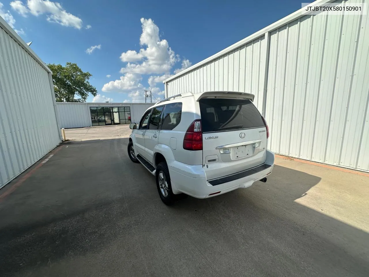 2008 Lexus Gx 470 VIN: JTJBT20X580150901 Lot: 72478704