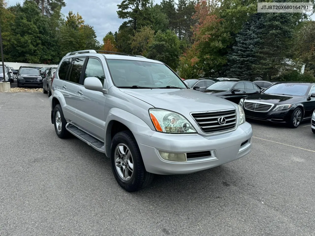 2008 Lexus Gx 470 VIN: JTJBT20X680164791 Lot: 73163244