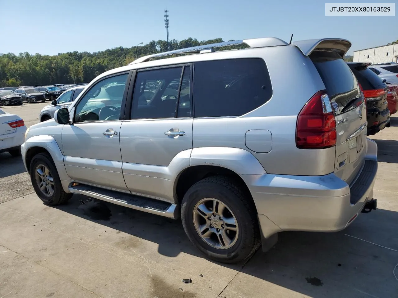 2008 Lexus Gx 470 VIN: JTJBT20XX80163529 Lot: 74678894